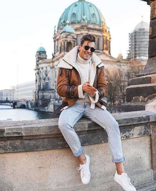 Aviator-Leather-Jacket-Fashion-Guide wear jacket