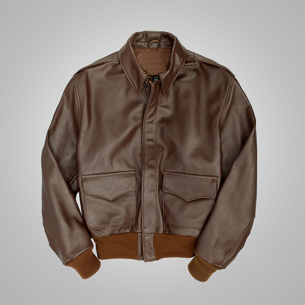 Men B3 Sheepskin Flying RAF Aviator Bomber Leather Jacket